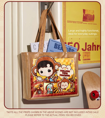 POP MART HACIPUPU Rolling Time Machine Series-Tote Bag