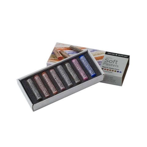 artists' soft pastels warm selection